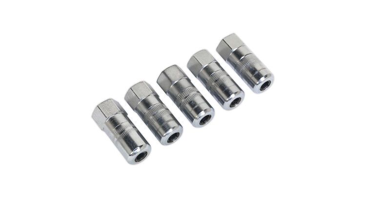 Sealey GGE5 Hydraulic Connector 4-Jaw Heavy-Duty 1/8"BSP Pack of 5