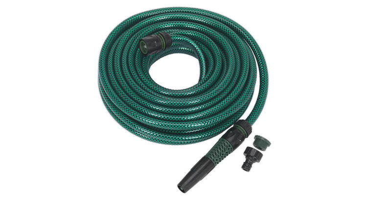 Sealey GH15R/12 Water Hose 15m with Fittings