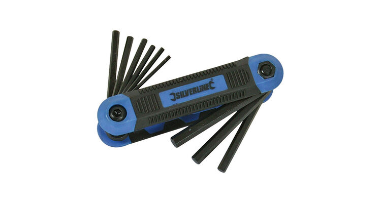 Silverline Hex Key Imperial Expert Tool 9pce - 5/64" - 1/4"