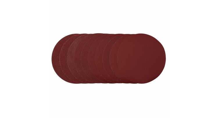 Draper 10621 Sanding Discs, 230mm, Assorted Grit (Pack of 10)