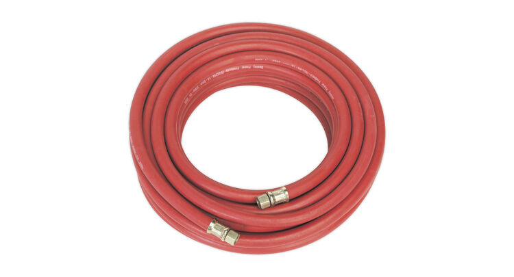 Sealey AHC15 Air Hose 15m x &#8709;8mm with 1/4"BSP Unions