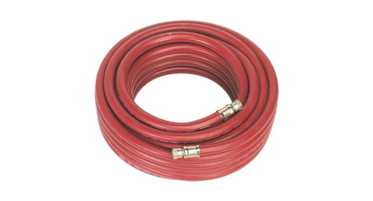 Sealey AHC1538 Air Hose 15m x &#8709;10mm with 1/4"BSP Unions