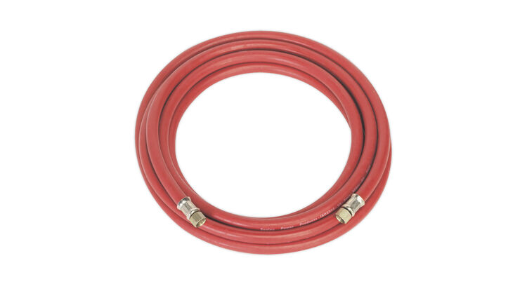 Sealey AHC5 Air Hose 5m x &#8709;8mm with 1/4"BSP Unions