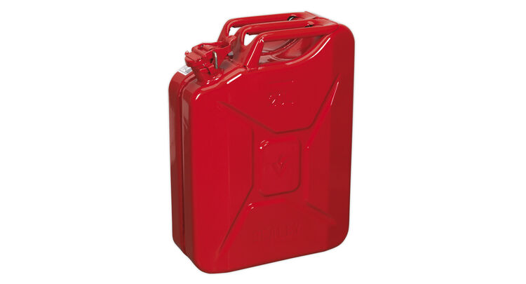 Sealey JC20 Jerry Can 20ltr - Red