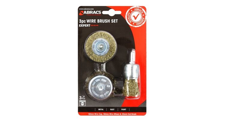 Abracs ABWBSMPACK9 Spindle Wire Brush Set