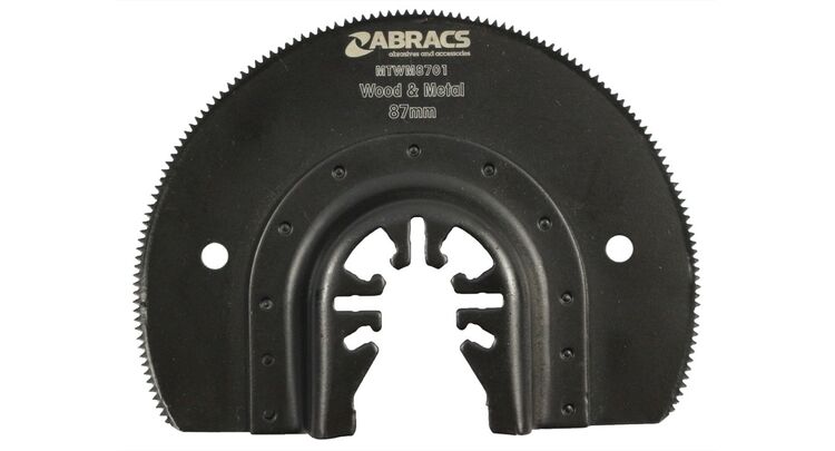 Abracs MTWM8701 Radial M/Tool Blade Wood + Metal