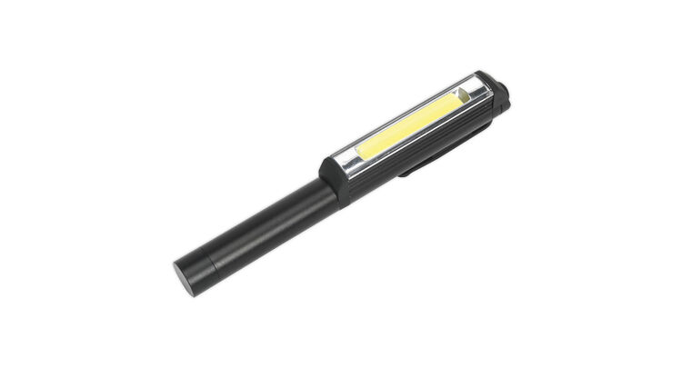 Sealey LED125 Pen Light 3W COB LED 3 x AAA Cell