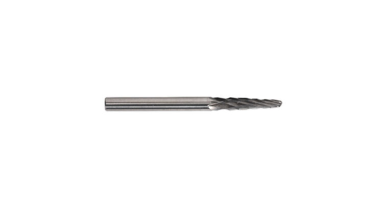 Sealey MCB004 Micro Carbide Burr Ball Nose Taper 3mm Pack of 3