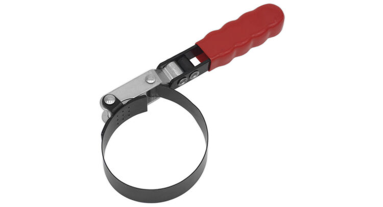 Sealey MS046 Oil Filter Band Wrench &#8709;65-86mm