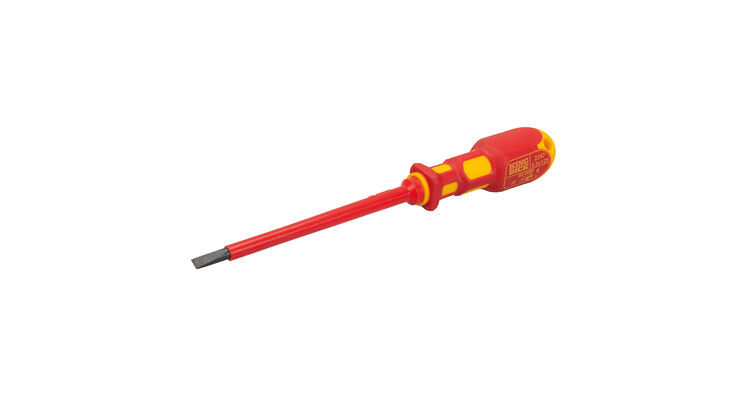 King Dick VDE Slotted Screwdriver 6.5 x 150mm