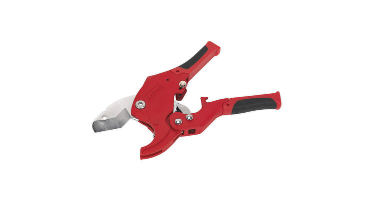 Sealey PC41 Plastic Pipe Cutter Quick Release &#8709;6-42mm