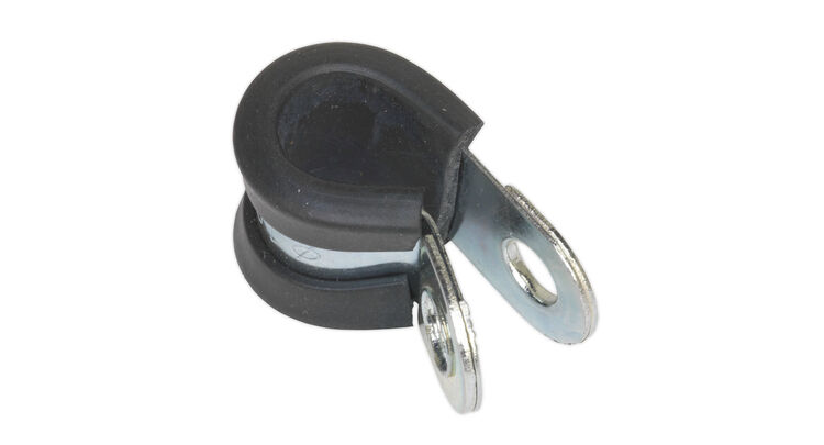 Sealey PCJ10 P-Clip Rubber Lined &#8709;10mm Pack of 25