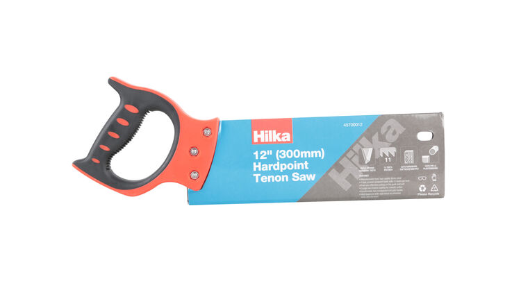 Hilka 12" (300mm) Tenon Saw Soft Grip 13TPI