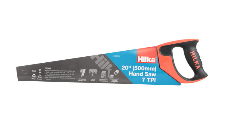 Hilka 20" (500mm) Handsaw 7TPI
