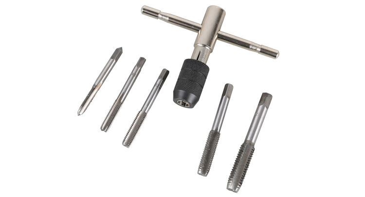 Hilka 6 pce Tap Wrench Set Metric Pro Craft
