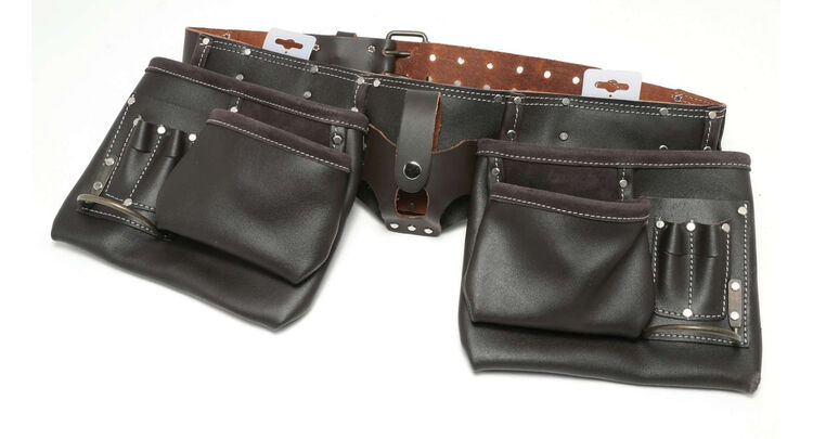Hilka HD Leather Double Tool Belt Oil Tanned