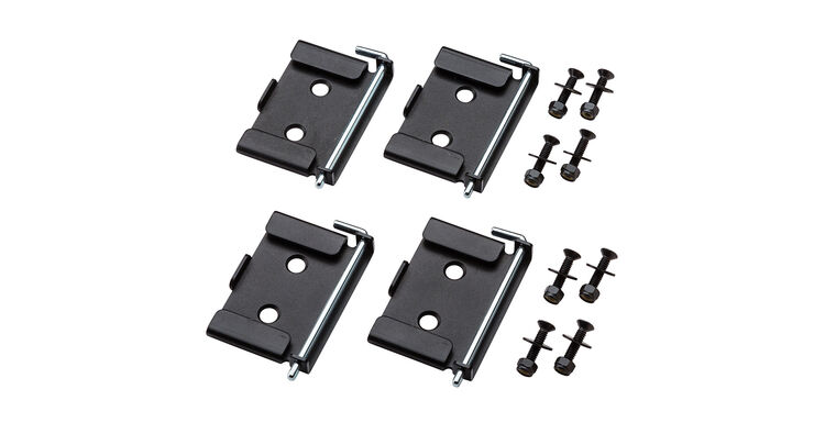 Rockler Quick-Release Workbench Caster Plates 4pk 2-3/4 x 3-3/4"