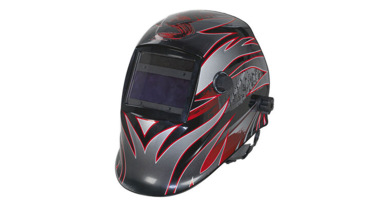 Sealey PWH600 Welding Helmet Auto Darkening Shade 9-13