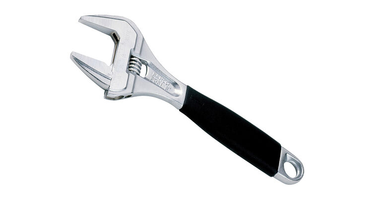 Bahco Adjustable Wrench Chrome 90 Series Extra Wide Jaw
