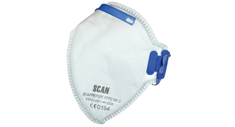 Scan Fold Flat Disposable Mask