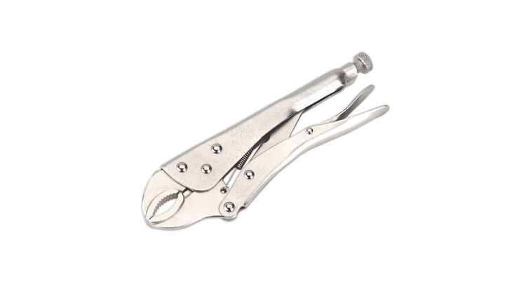 Sealey S0487 Locking Pliers 215mm Curved Jaw