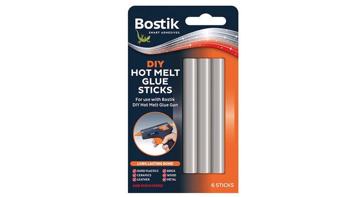Bostik DIY Hot Melt Glue Sticks (Pack 6)