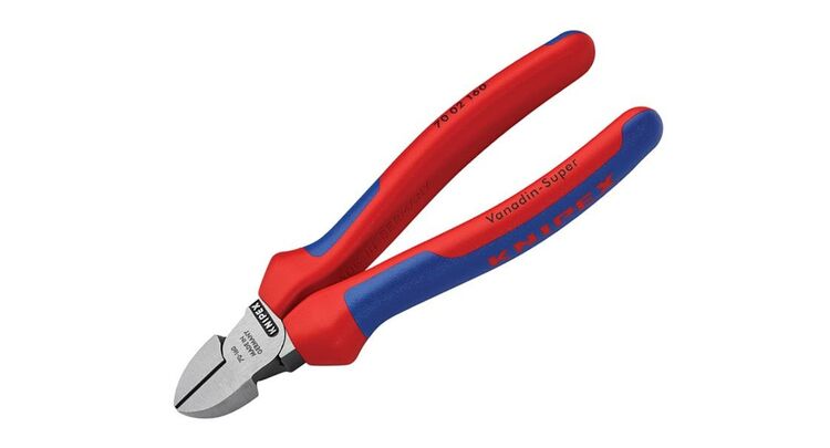 Knipex 70 02 Series Diagonal Cutters, Multi-Component Grip