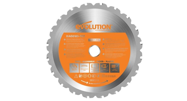 Evolution Multi-Material Saw Blade 185 x 20mm x 20T only £19.53