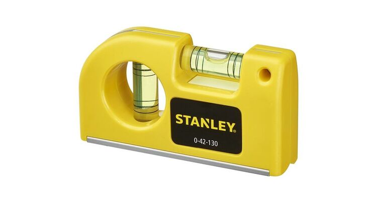 STANLEY® Magnetic Horizontal / Vertical Pocket Level