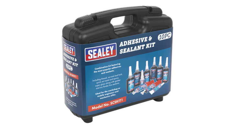 Sealey SCSKIT1 Adhesive & Sealant Kit 10pc