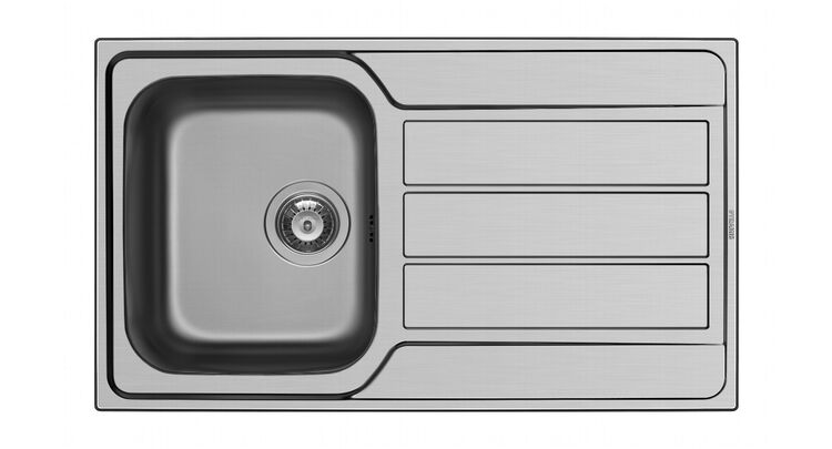 Pyramis 101102530 Athena Stainless Steel Single Bowl Sink & Tap