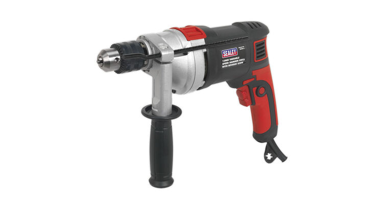 Sealey SD800 Hammer Drill 13mm Variable Speed with Reverse 850W/230V