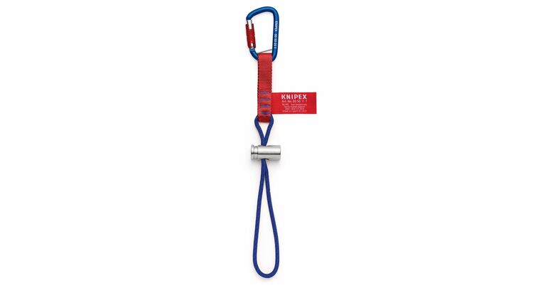 Draper 04766 KNIPEX 00 50 13 T BK Adapter Straps with fixated carabiner