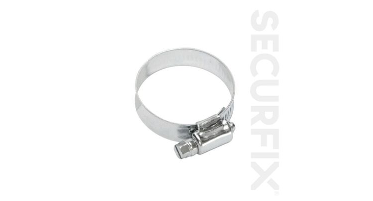 Securfix Trade Pack T10193 Hose Clip 16-25mm Zinc Plated
