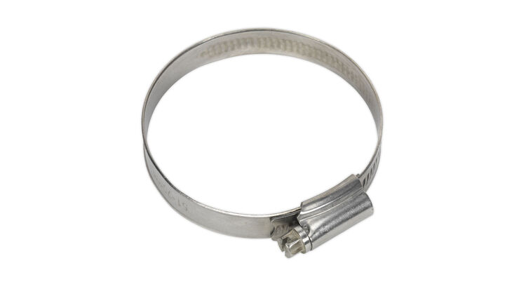 Sealey SHCSS2 Hose Clip Stainless Steel &#8709;51-70mm Pack of 10