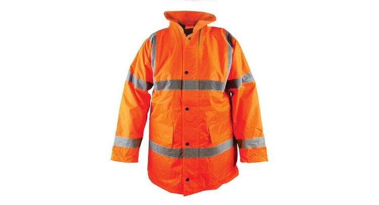 Scan Hi-Vis Motorway Jacket Orange