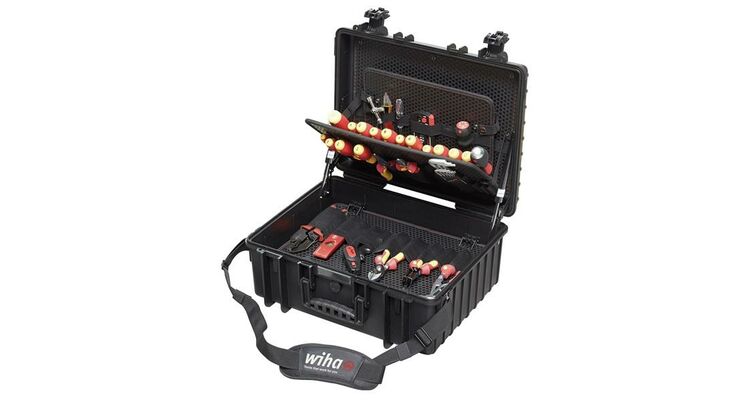 Wiha Competence XL electrician Tool Kit, 82 Piece (inc. Case)