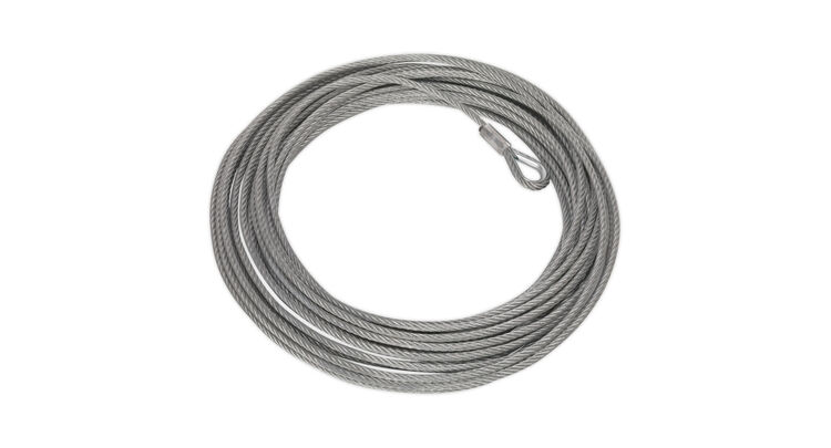 Sealey SRW5450.WR Wire Rope (&#8709;9.2mm x 26m) for SWR4300 & SRW5450