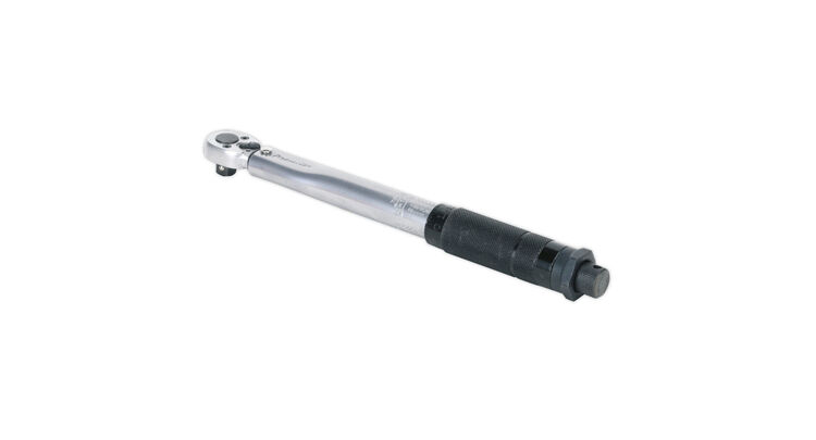 Sealey STW1012 Torque Wrench Micrometer Style 3/8"Sq Drive 2-24Nm(1.47-17.70lb.ft) - Calibrated