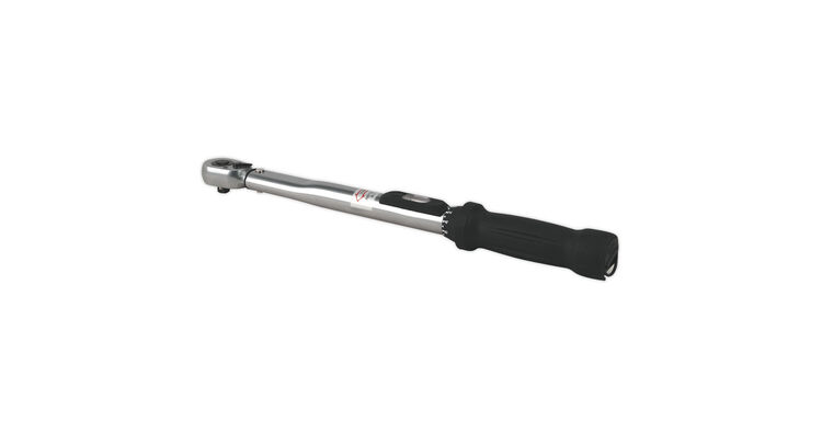 Sealey STW200 Torque Wrench Locking Micrometer Style 3/8"Sq Drive10-110Nm(10-80lb.ft) Calibrated