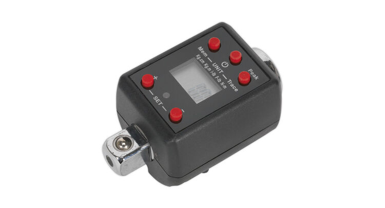 Sealey STW290 Torque Adaptor Digital 1/2"Sq Drive 40-200Nm(29.5-147.5lb.ft)