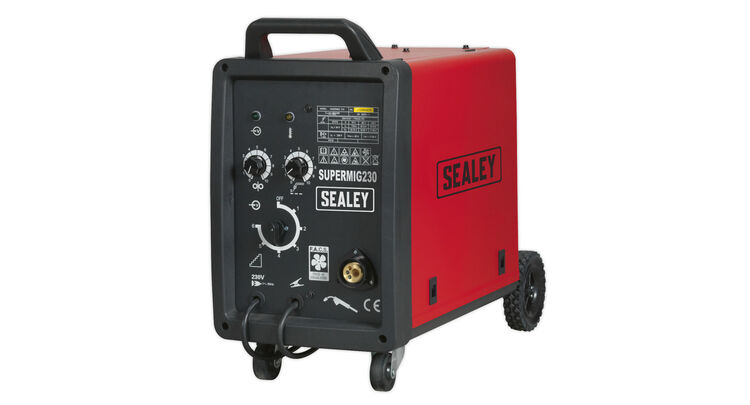 Sealey SUPERMIG230 Professional MIG Welder 230Amp 230V with Binzel&reg; Euro Torch