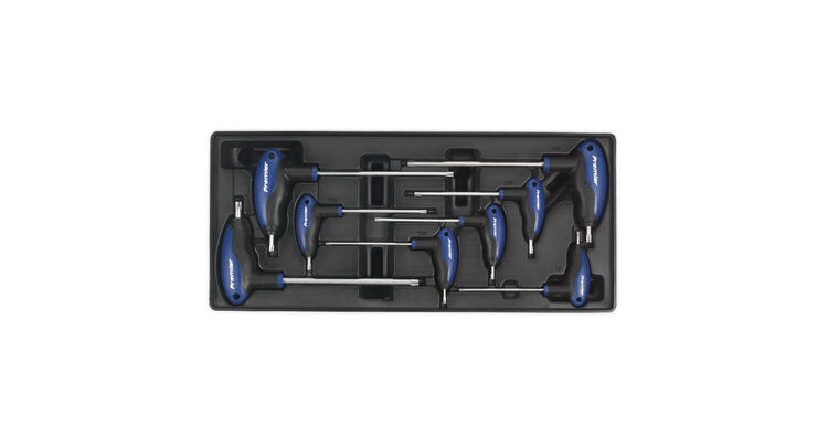 Sealey TBT05 Tool Tray with T-Handle TRX-Star* Key Set 8pc