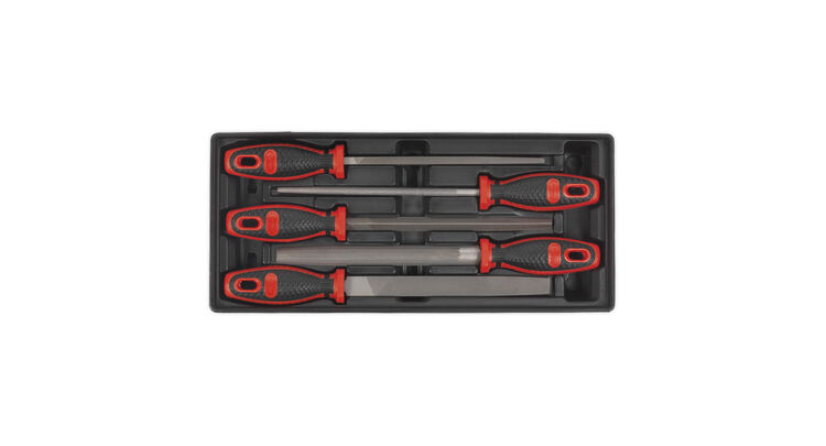 Sealey TBT09 Tool Tray with Engineer?s File Set 5pc