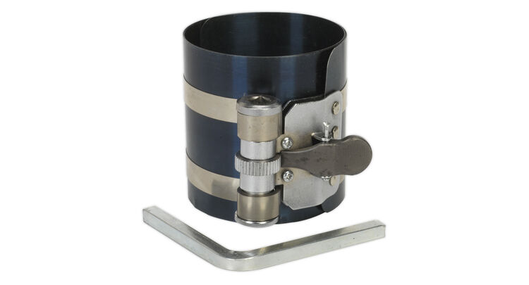 Sealey VS155 Piston Ring Compressor 75mm &#8709;60-125mm