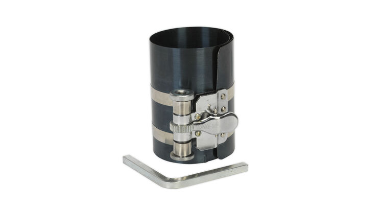 Sealey VS157 Piston Ring Compressor 100mm &#8709;60-150mm