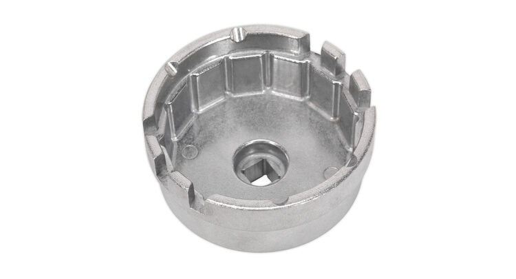 Sealey VS7111 Oil Filter Cap Wrench &#8709;64.5mm x 14 Flutes - Toyota