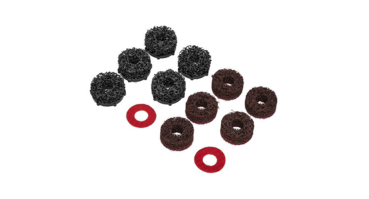 Sealey VS8002A Stud Hub Cleaner Pads for VS8002 Pack of 12