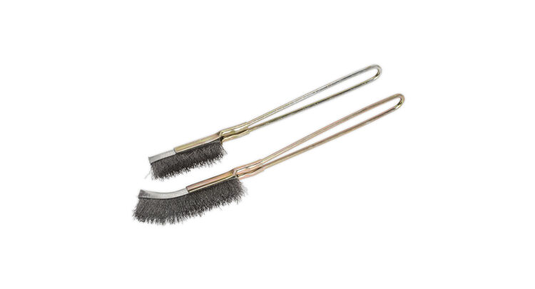 Sealey WB06 Wire Brush Set 2pc