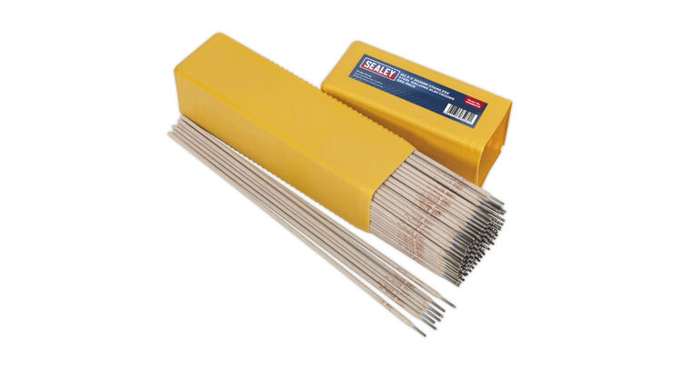 Sealey WESS5025 Welding Electrodes Stainless Steel &#8709;2.5 x 300mm 5kg Pack